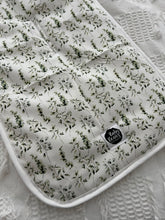 Olive Leaves Pram Liner