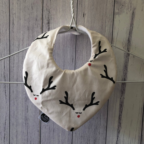 Deer Christmas Bib